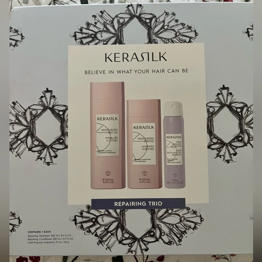 Kerasilk Repairing Trio Hair Care Set - Picture 1 of 2
